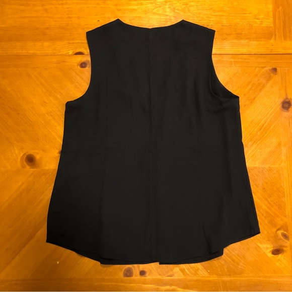 White House Black Market - Black Tank Blouse - 6 - Picture 2 of 3
